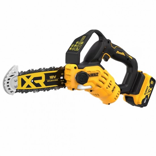 DeWALT 18V XR 30cm pruning chainsaw - 1 x 5Ah 