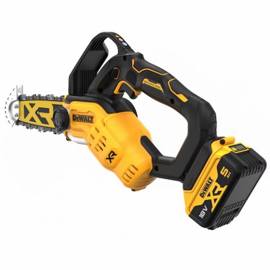 DeWALT 18V XR 30cm pruning chainsaw - 1 x 5Ah 