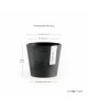 Amsterdam Mini small pot 10 Dark Grey Small pots