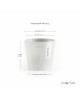 Amsterdam Mini small pot 10 Pure White Small pots