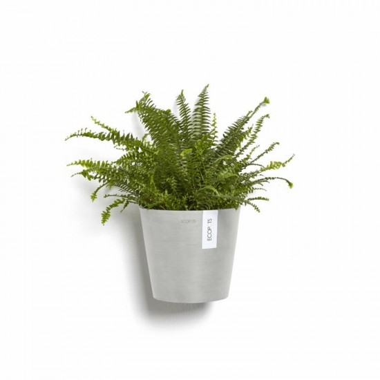 Hanging pot Amsterdam Wall White Grey Amsterdam wall pot