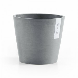 Amsterdam round pot 20 Blue Grey