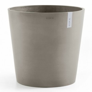 Amsterdam round pot 50 Taupe