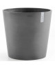 Amsterdam round pot 60 Grey Amsterdam pot 