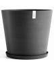 Amsterdam round pot 70 Dark Grey Amsterdam pot 