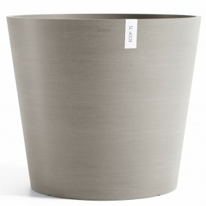 Amsterdam round pot 70 Taupe