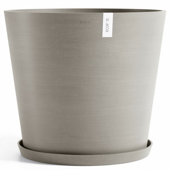 Amsterdam round pot 70 Taupe Amsterdam pot 