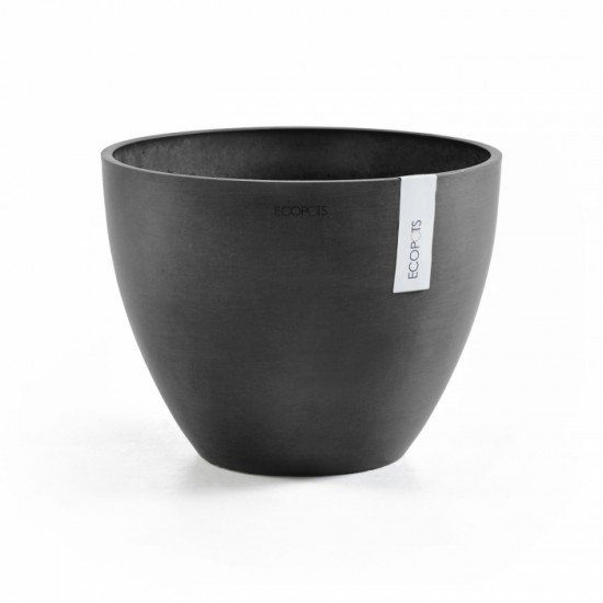 Antwerp round pot 30 Dark Grey Antwerp pot 