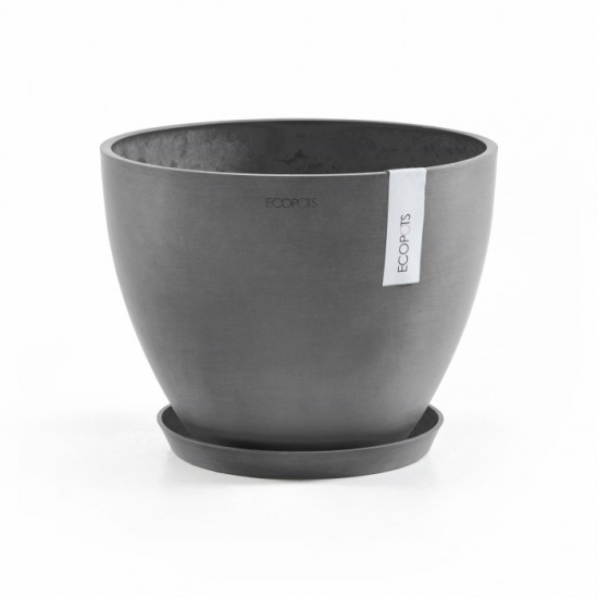 Antwerp round pot 30 Grey Antwerp pot 