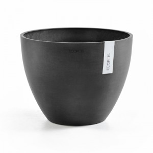 Antwerp round pot 40 Dark Grey
