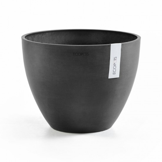 Antwerp round pot 40 Dark Grey Antwerp pot 