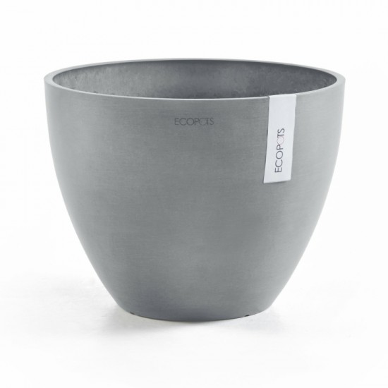 Antwerp round pot 50 Blue Grey Antwerp pot 