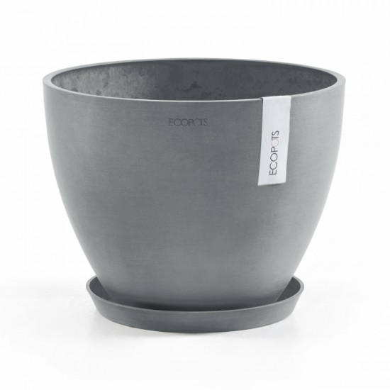 Antwerp round pot 50 Blue Grey Antwerp pot 