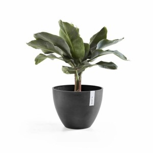 Antwerp round pot 50 Dark Grey