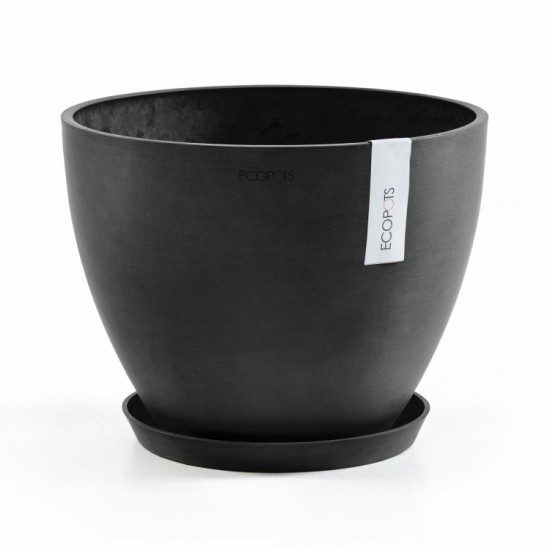 Antwerp round pot 50 Dark Grey Antwerp pot 