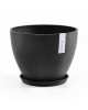 Antwerp round pot 50 Dark Grey Antwerp pot 