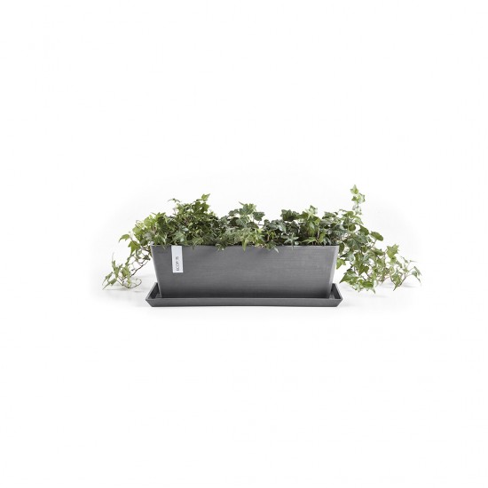 Rectangular planter Bruges 45 Grey Renctangular bruges