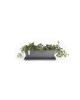 Rectangular planter Bruges 45 Grey Renctangular bruges