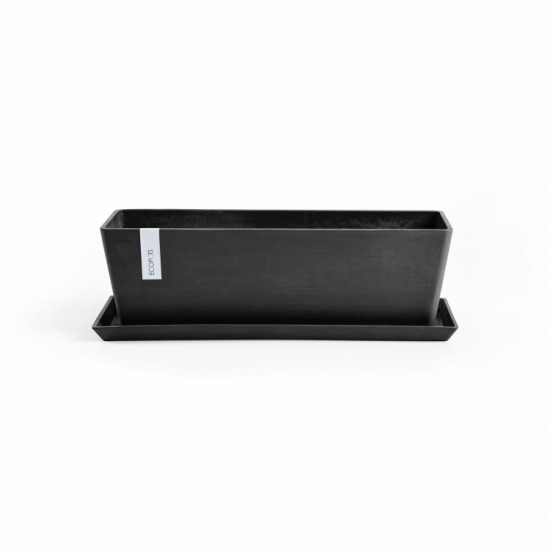 Rectangular planter Bruges 45 Dark Grey Renctangular bruges