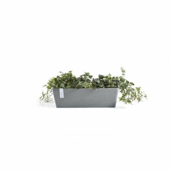 Rectangular planter Bruges 45 Blue Grey Renctangular bruges