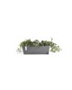 Rectangular planter Bruges 55 Grey Renctangular bruges