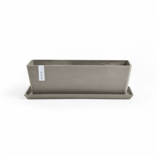 Rectangular planter Bruges 55 Taupe Renctangular bruges