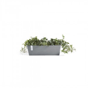 Rectangular planter Bruges 55 Blue Grey