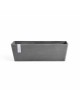 Rectangular planter Bruges 65 Grey Renctangular bruges