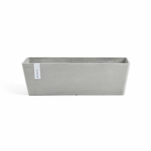 Rectangular planter Bruges 65 White Grey