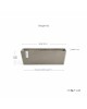 Rectangular planter Bruges 65 Taupe Renctangular bruges