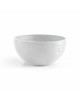 Round bowl pot Brussels 25 Pure White Brussels pot 