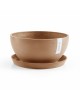 Round bowl pot Brussels 35 Terracotta Brussels pot 