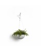 Hanging bowl Brussels 27 White Grey Hanging pot brussels