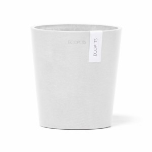 Morinda orchid pot 14 Pure White