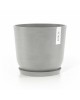 Oslo round pot 25 White Grey Oslo pot 