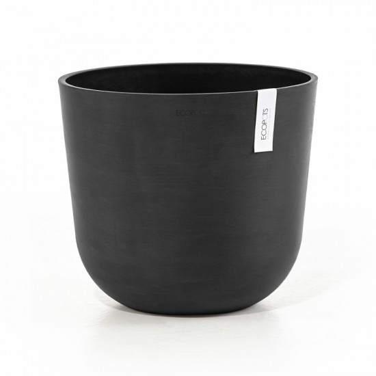 Oslo round pot 35 Dark Grey Oslo pot 