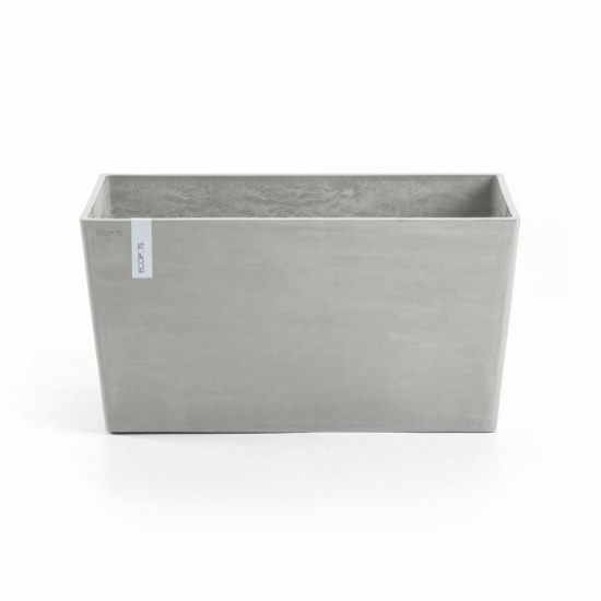 Big planter Paris 100 White Grey Rectangular paris 