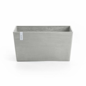 Big planter Paris 80 White Grey