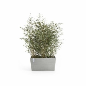 Big planter Paris 80 White Grey