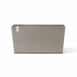 Big planter Paris Wheels 100 Taupe