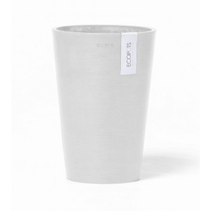 Pisa Vase 21 Pure White