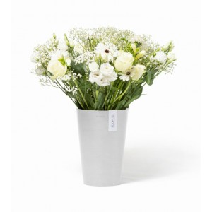 Pisa Vase 21 Pure White