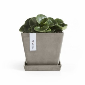 Rotterdam square pot 20 Taupe