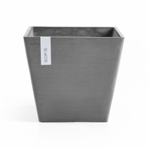 Rotterdam square pot 30 Grey