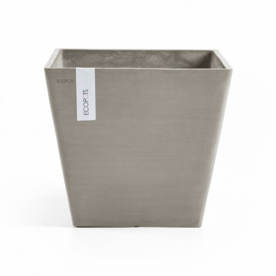 Rotterdam square pot 30 Taupe Rotterdam pot 