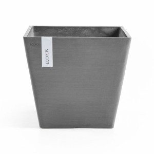 Rotterdam square pot 40 Grey