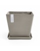 Rotterdam square pot 40 Taupe Rotterdam pot 