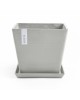 Rotterdam square pot 40 White Grey Rotterdam pot 