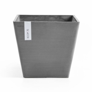 Rotterdam square pot 50 Grey