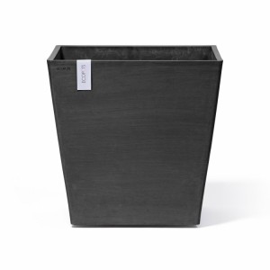 Rotterdam Wheels square pot 50 Dark Grey